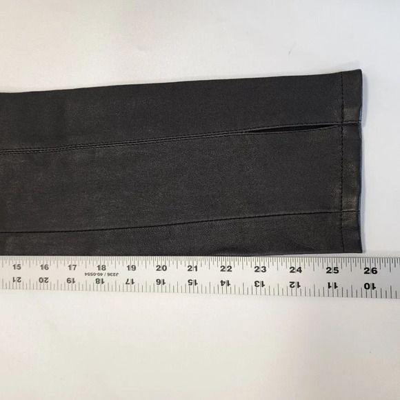 A.L.C. Devin Skinny Lamb Leather Pants in Black Women's Size 2 NWT $795 - Picture 12 of 12